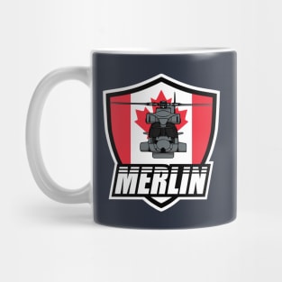 Canadian Merlin Helicopter Patch Mug